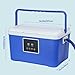 ilkqeppe Cold Therapy Machine, Ice Machine for Knee After Surgery, Portable Ice Therapy Machine for Post-Operative Recovery for Knee and Joint Compression Pad Blue