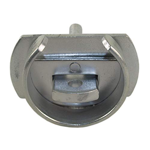 Image of Shackless Padlock Security Hasp with Protective Piece Around The Lock Gate Locking Pin Set for 2010 American Lock A2000 Hockey Puck Padlock
