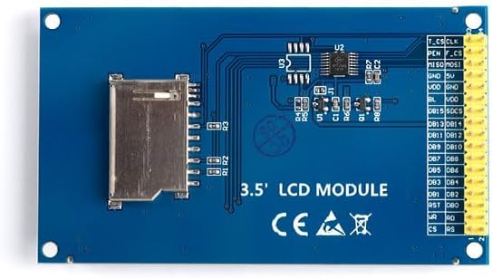 3.5 inch TFT LCD Display Module Board ILI9486 480x320 Color Screen Touch Screen Module 36 Pins for Arduino