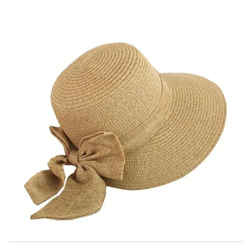 Chapeau de soleil à large bord femmes pour vacances mer
