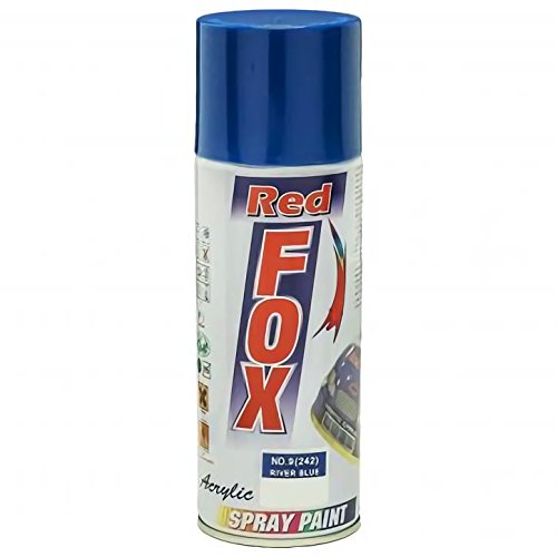 BOSNY(RED FOX) ACRYLIC SPRAY PAINT RIVER BLUE NO 9 400ml Amazon.in