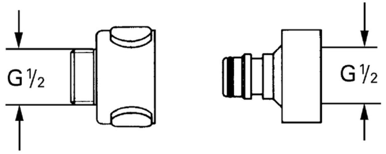 Grohe Acoplador-ducha