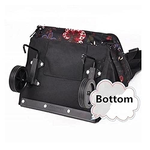 Z-SEAT Einkaufswagen Zusammenklappbare Einkaufstasche Einkaufswagen Auf Rädern Einkaufstrolley Einkaufswagen Tug Bag für… – Bild 6