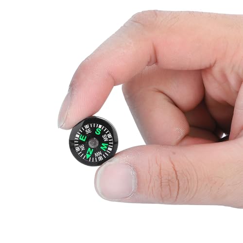 Brújula compacta multifuncional de plástico 12 pcs 20mm miniatura 7
