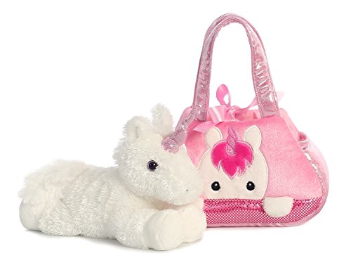 Image of Aurora World Fancy Pals Pet Carrier, Peek-A-Boo Unicorn