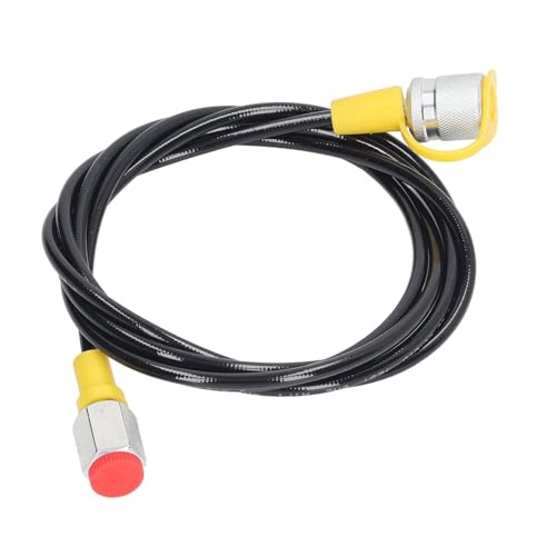Image of Hydraulic Pressure Test Hose, 2m /6ft 64Mpa Hydraulic Test Line M16 X 2‑1 /4BSP Female Connector Hose Coupling Test Liquid Hose for Excavator Construction Machinery