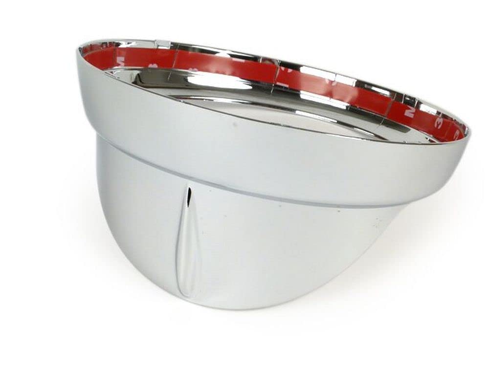 MOTO NOSTRA Scheinwerferzierring mit Schirm chrom für Vespa LX50-150, GTV, GT60 125-300