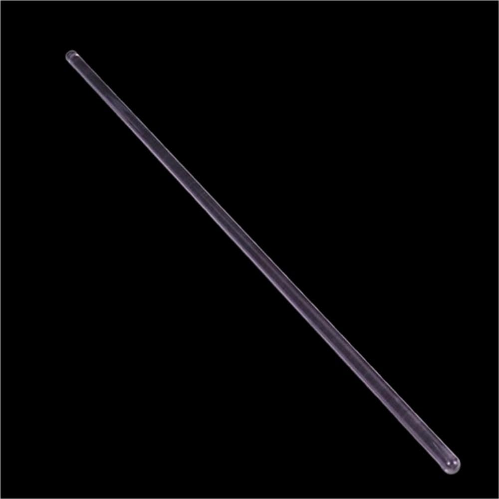 Aste di drenaggio in vetro a testa tonda da 10 pezzi 7/8/10mm Dia Lab, barra di agitazione in vetro, agitatore agitatore adatto for bicchieri da laboratorio(10x400mm)