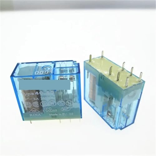 Relais 12V CC Finder 40.52.9.012.0001 DIP8 8A 250V CA en lot de 5 pièces