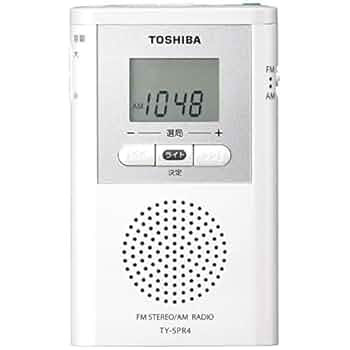 TOSHIBA LED ライト搭載 AM/FMラジオ TY-SPR6N LEDライト付きポケットラジオ TY-SPR6(N) TOSHIBA | イオン