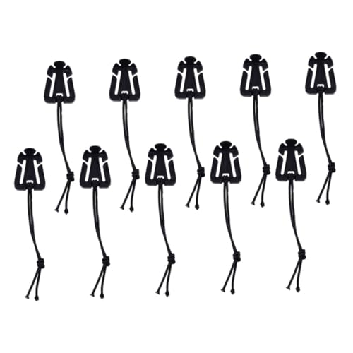 GALPADA 10piezas Hebijas De Correa Hebjas Colgantes para Exteriores Duraderas Cuerda Elástica y Portátil