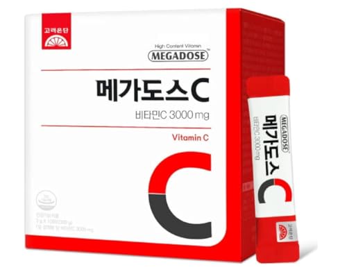TG153 Korea MEGADOSE Vitamin C Powder 3000mg | Powder Type | 100s | High Content Vitamin 3g*100 Sticks