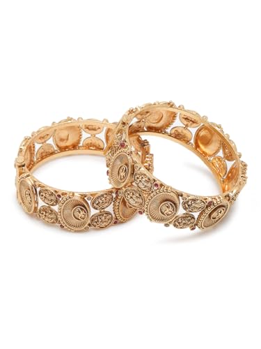 YouBella Jewellery for women Traditional Gold Plated Jewelry Bracelet Bangles for Women and Girls (2.4) (B0CRYZ54RJ) Amazon Price History, Amazon Price Tracker