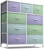 Sorbus 9 Drawer Fabric Dresser