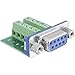 Produktbild Delock Adapter Sub-D 9-polig Buchse zu Terminalblock 10-Polig