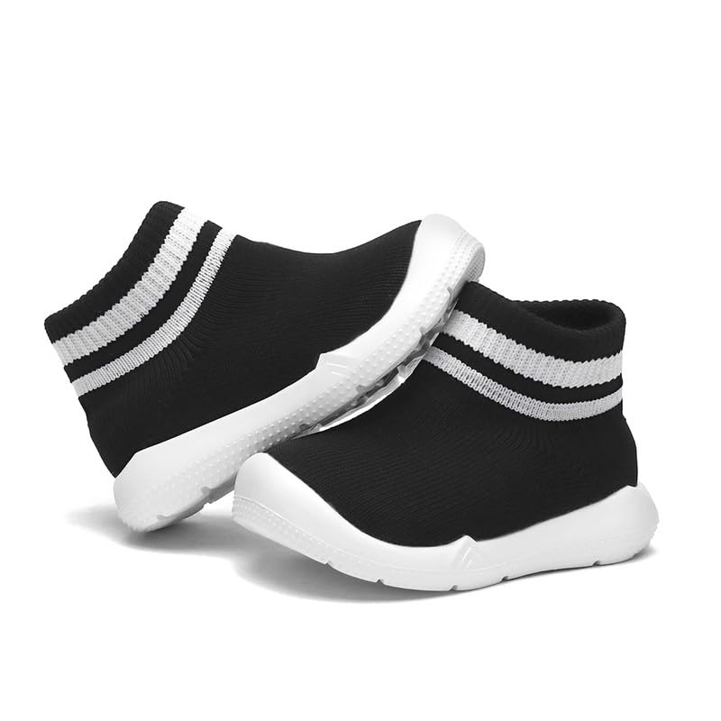 Image of Engtoy Baby Shoes & Socks - Non-Slip Breathable Slippers with Soft Rubber Sole - Baby Boys & Girls Slip On Sneakers