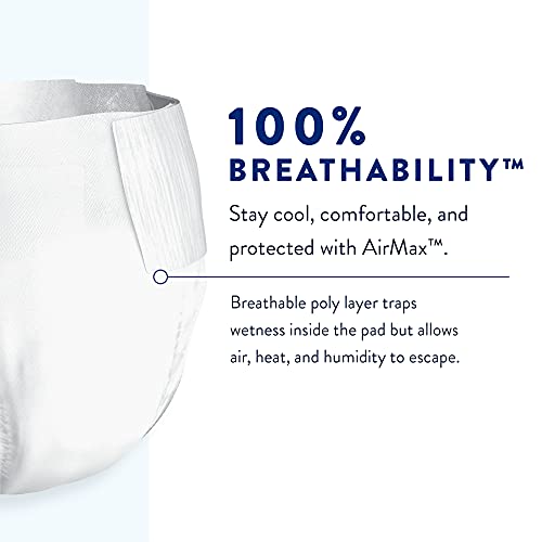 Prevail Air Plus Daily Brief | Size 2 | Breathability | Ultimate Absorbency | 18 Count (Pack Of 4) #TOP3