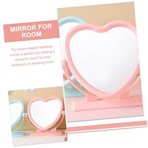 Espejo de Mesa para Maquillaje en Forma de Corazón miniatura 4