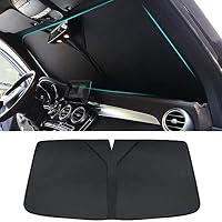 Parasole Pieghevole Per Toyota Yaris 2011-2024 – Visiera Parabrezza A 6 Strati, Blocca 99% UV, Si Ripiega In Un Attimo