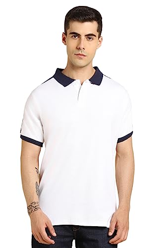 Image of Dennis Lingo - Solid Men's Cotton Polo Neck Regular Fit T-Shirt