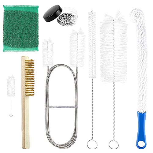 FHzytg Shisha-Reinigungsset Bürstenset,Shisha Zubehör zur Reinigung von Wasserleitungen, Shisha Reinigungset Bürsten Set…