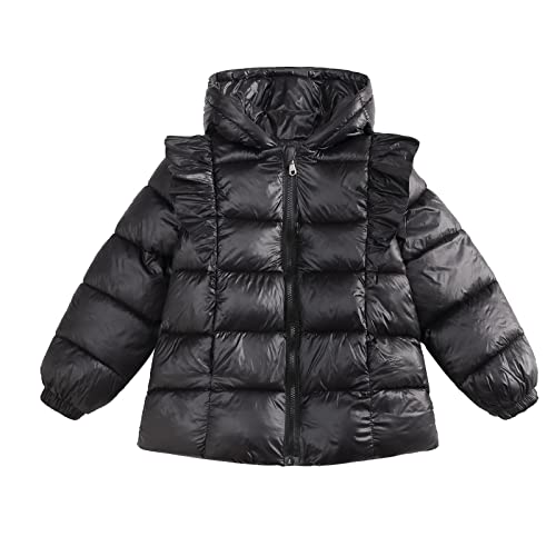 Little Boys Jacket Toddler Baby Boys Girls Solid Padded Jacket Infant Winter Warm Clothes Outerwear Coat Boys