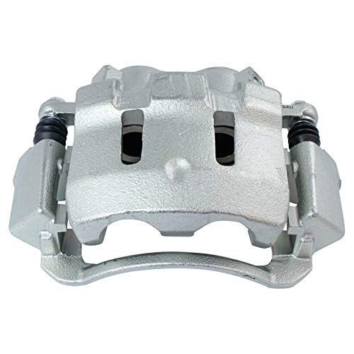 Image of TRQ Front Right Brake Caliper w /Bracket Passenger Side