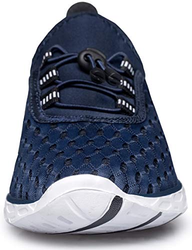 Image of DOUSSPRT Men's Water Shoes Quick Drying Sports Aqua Shoes DarkBlue Size 11.5