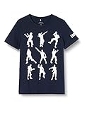 Fortnite alex NAME IT Jungen NKMFORTNITE Alex SS TOP NOOS LIC T-Shirt, Blau (Dark Sapphire 13169857), 134 (Herstellergröße: 134-140)