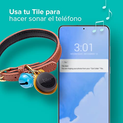 Tile Sticker 2022 rastreador para mandos a distancia y objetos del hogar en negro 5