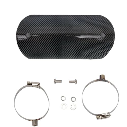 Abrazadera de escape y protector térmico para solucionar quemaduras en motos 1