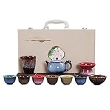 Experiencia cómoda para beber: la delicada taza tiene un borde grueso con esmalte suave. Utiliza cerámica de calidad más duradera para retener el calor y mantener el café o el té caliente con un mango de forma adecuada y fácil de agarrar.