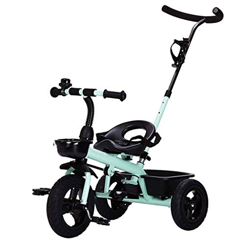 YLYAJY Kids Trike Toddlers Children Tricycle Stroller Trike 3 Wheel Pedal Bike Parent Push for 1 2 3 4 5 6 Years Old Boys Girls Indoor &Outdoor with Storage (Color : OneColor)