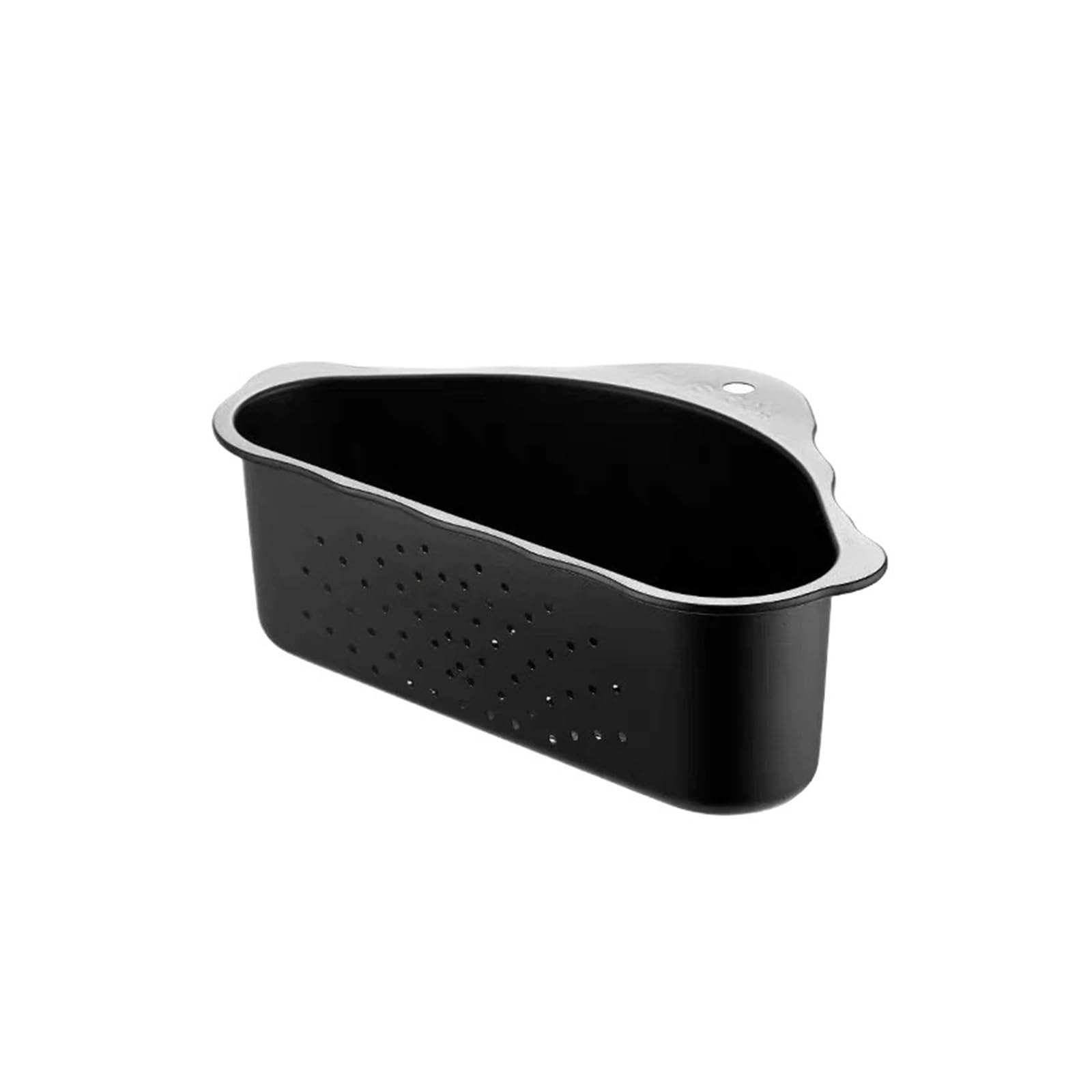 WZPTLKIBAD Triangular Sink Drain Basket, Stainless Steel Corner Shelf