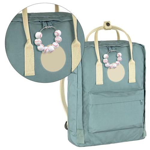 Sports Charms for Bogg Bag, Wooden Beads Accessories Charm for Simply Southern Beach Bag, Beach Tote Bag Charms for Men Women,Baseball3