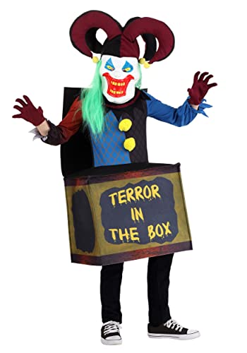 Disfraz Jack en la Caja Tenebroso para Niños Talla S miniatura 1