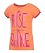 Adidas Toddler Girls' Short Sleeve Graphic Tee Shirt, Light Orange, 3T