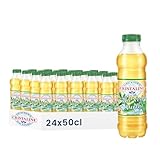 Cristaline Eau de Source Aromatisée Thé Vert Menthe, 50cl, Lot de 24 Bouteilles