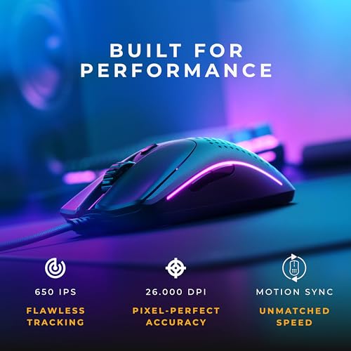image for Glorious Gaming Model O 2 Wired Gaming Mouse - 59g Ultralight, FPS, 26