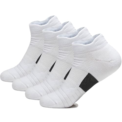 Image of Basketball Socks Compression Cushion Thick Cycling Socks Athletic Crew Socks for Men Women Boys