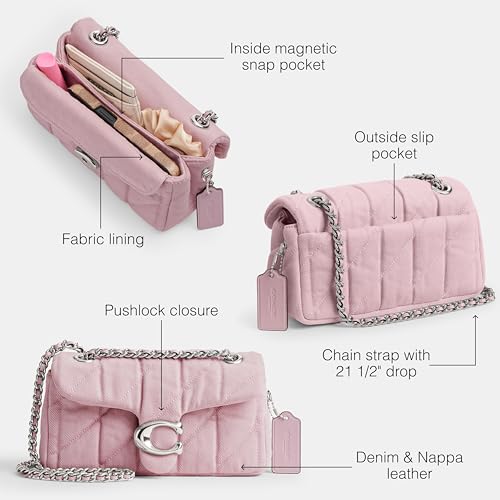 Image of COACH Women's Quilted Leather Tabby 20 Shoulder Bag