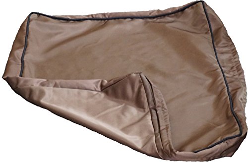 Petbed4Less Deluxe Orthopedic Memory Foam Dog Bed Pet Pad With Chew Resistant Tear Resistant - Not Chew Proof And Removable Zipper Cover + Free Waterproof Liner [Replacement Zipper Covers Available] #TOP5