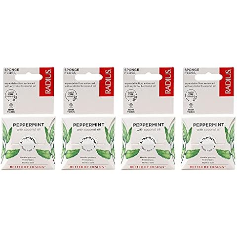 Radius Peppermint Dental Floss 55 Yards Cover