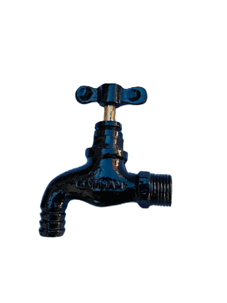 Paul® Cast Iron Heavy Nozzle Cock Die Tap, Bib Tap Faucet, Tap for Bathroom (Small, 15mm) Black (B0BVKKLKGR) Amazon Price History, Amazon Price Tracker