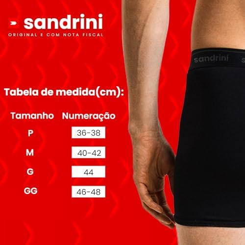 Kit 10 Cuecas Sandrini Boxer Polo 100% Algodão Box Masculinas (G, SORTIDAS)