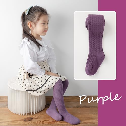 Baby Toddler Cable Knit Tights for Girls Leggings Stockings Thick Tights Kids Winter Pantyhose Mallas Para Niñas4