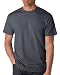 Anvil Men's Fashion-Fit Tee - Heather Dark Grey (40/60) - XL