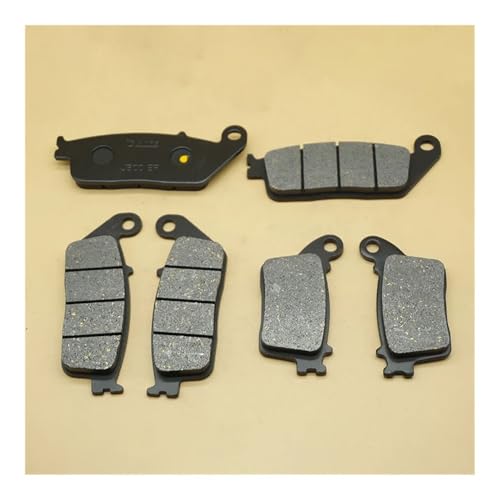 Plaquettes de frein moto CB600F Hornet kit avant arrière ABS