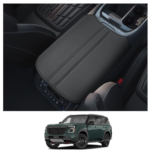 Image of CDEFG for 2025 2026 Nissan Armada Accessories Center Console Cover, for 2025-2026 Nissan Armada (SV, SL, Platinum, Pro-4X, Platinum Reserve) Armrest Cover Middle Console Protector