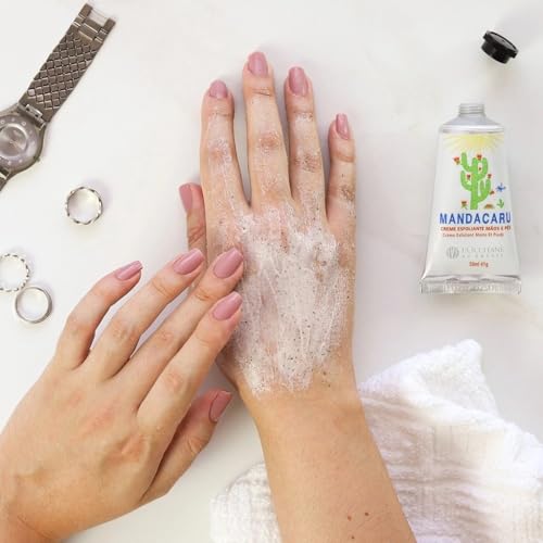 creme esfoliante mãos e pés Mandacaru loccitane au bresil 50ml